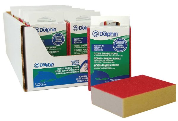 Blue Dolphin Angled Sanding Sponge Supply