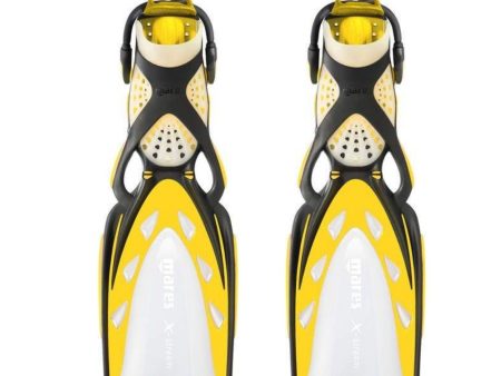 Mares  X-Stream Fins - Yellow - Clearance Cheap