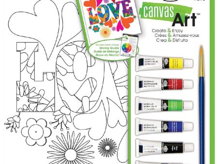 Kids Canvas Art Set - Assorted Discount