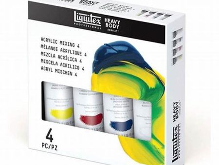 Liquitex Heavy Body Acrylic 4 pc Set Online Sale