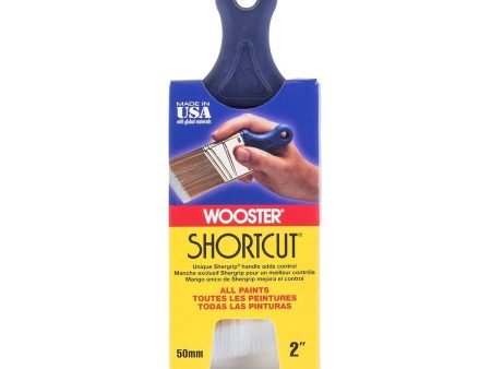 Wooster Shortcut 2 in. W Angle Paint Brush For Discount