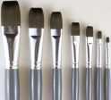 Mightlon Synthetic Flat Brushes Cheap