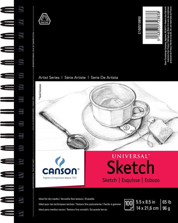 Canson® Universal™ Sketch Pads - 100 sheets on Sale