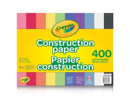 Crayola Construction Paper: 400 Count Fashion